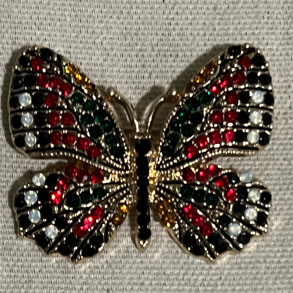 Sparkling Butterfly Brooch🦋